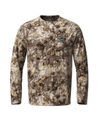 ASIO Gear lightweight long sleeve hunting shirt in RAPX camo designed for versatile ground and elevated setups