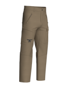 Midweight Bomb Pant in brown solid color for mid-season bowhunting and treestand mobility