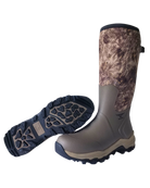 ASIO Gear Whitetail Pro Boot in RAPX camo designed for ground or elevated whitetail hunting with grippy outsole and full-season performance